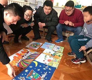 APP下载共青团看望慰问白血病患儿